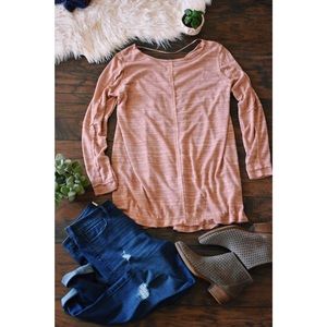 🛑SOLD🛑 Umgee blush tunic top